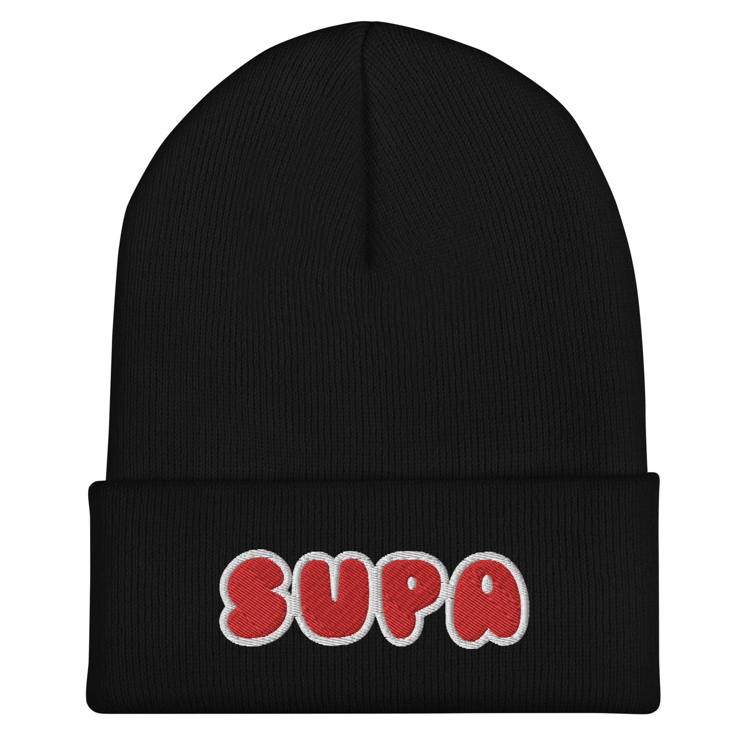 SUPA Twenty Three Cuffed Beanie Black