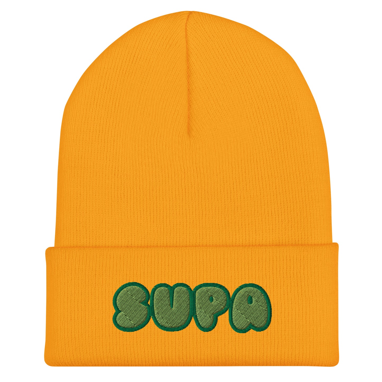 SUPA Lucky Cuffed Beanie Yellow