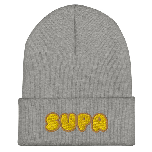 SUPA Nugget Cuffed Beanie Gray