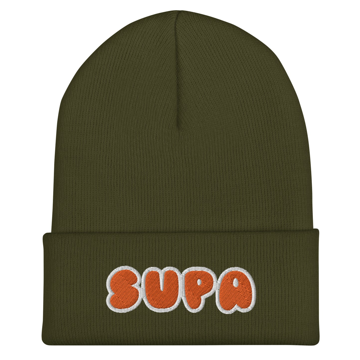 SUPA Duck Hunter Cuffed Beanie Olive