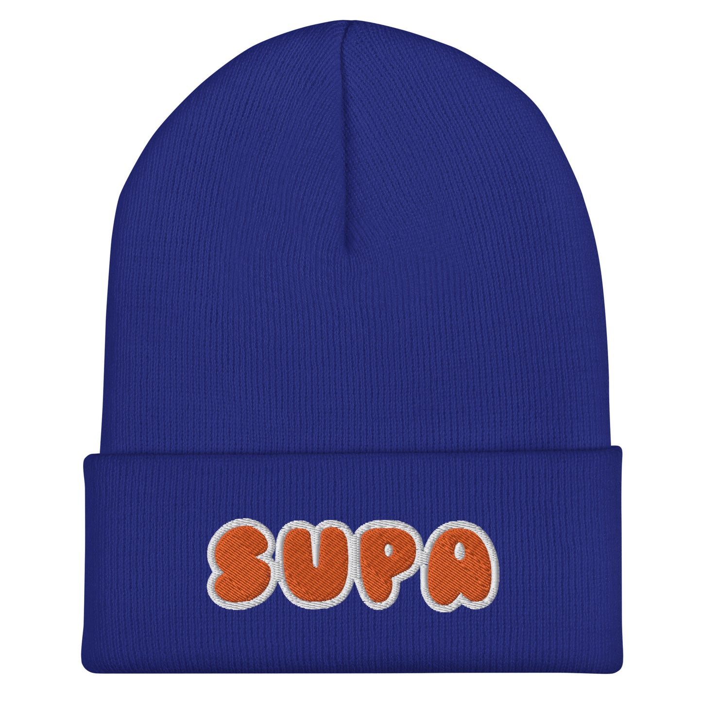 SUPA Knickle Cuffed Beanie Blue